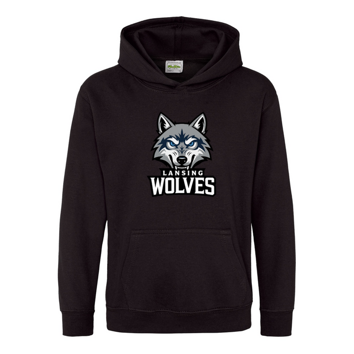 Lansing Wolves Hooded Sweatshirt, Youth