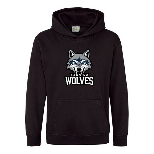 Lansing Wolves Hooded Sweatshirt, Youth