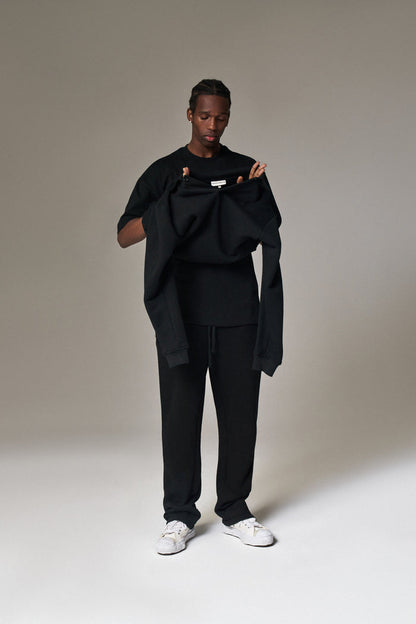 LAUNDERED CLASSICS T-SHIRT - BLACK