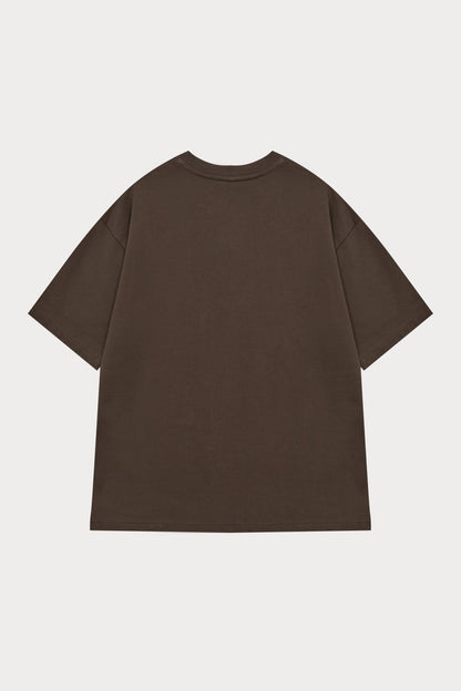 LAUNDERED CLASSICS T-SHIRT - BROWN