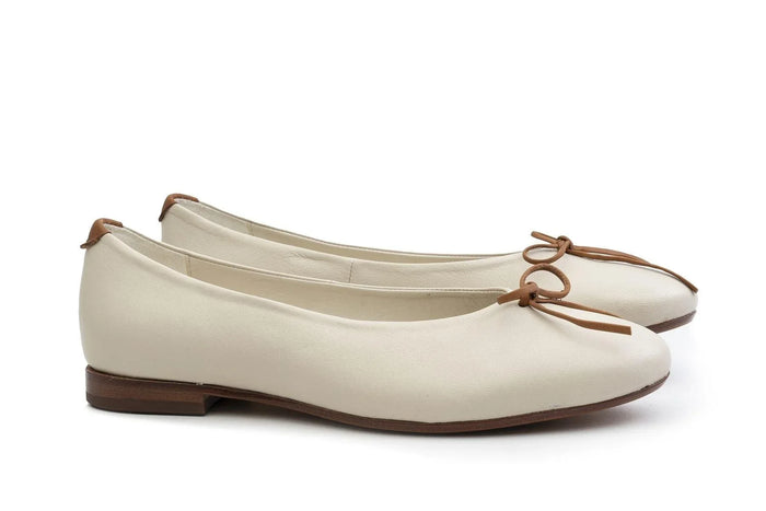 Moral Code Laurel Women's Ballet Flat -Bone-8 #color_bone