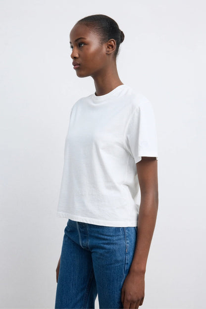 Laurent Crew Tee - White