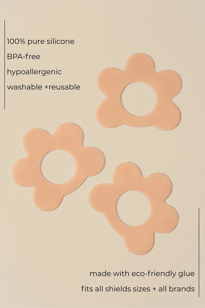 Le LoLo Nipple Shield Stickers