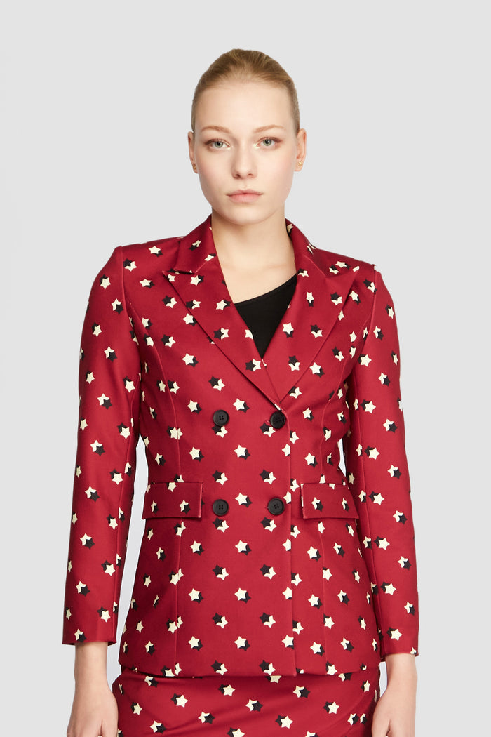 Le Mans Blazer (Burgundy)