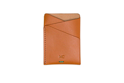 Moral Code Lennox Card Case - #color_cognac