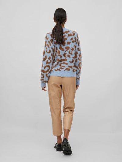 Leo Knit Jumper (Blue)