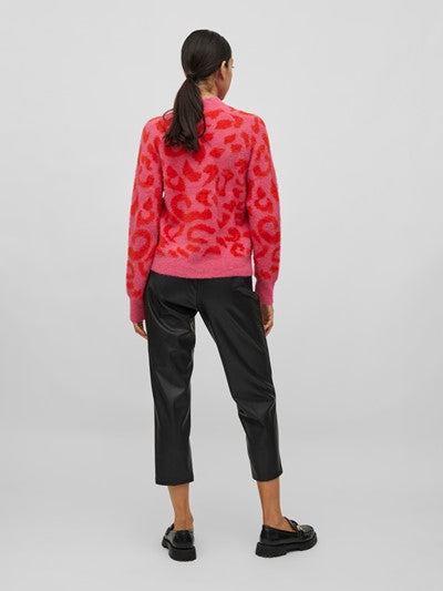 Leo Knit Jumper (Pink)