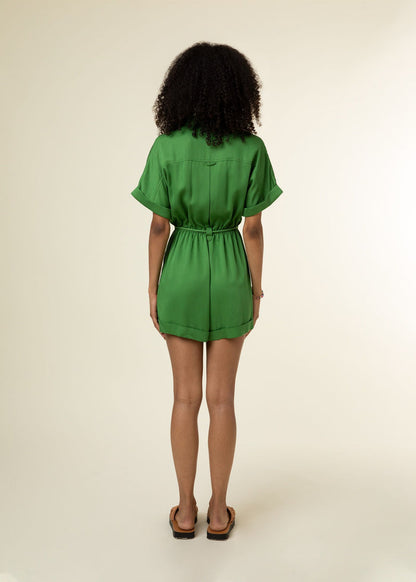 Lily Playsuit (Khaki)