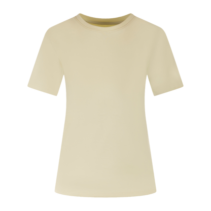 Urban Pioneers Female Linn Tee T-SHIRT PASTEL YELLOW