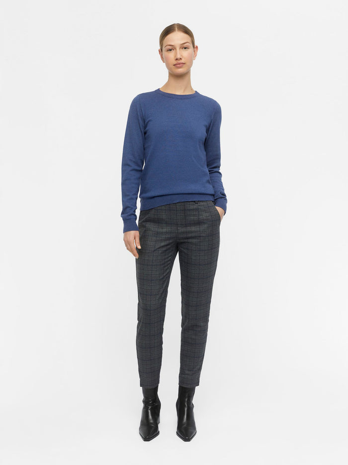 Lisa Slim Trousers (Grey)