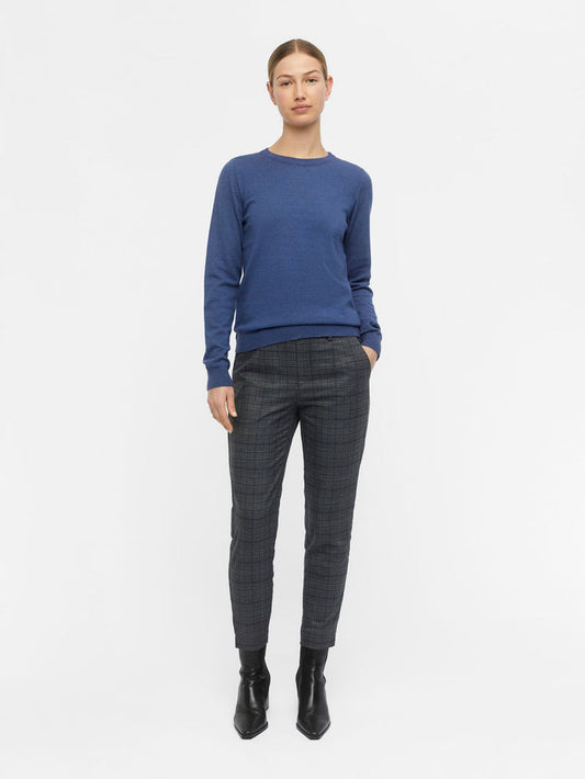 Lisa Slim Trousers (Grey)