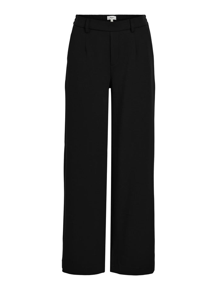 Lissey Wide Leg Pants (Black)