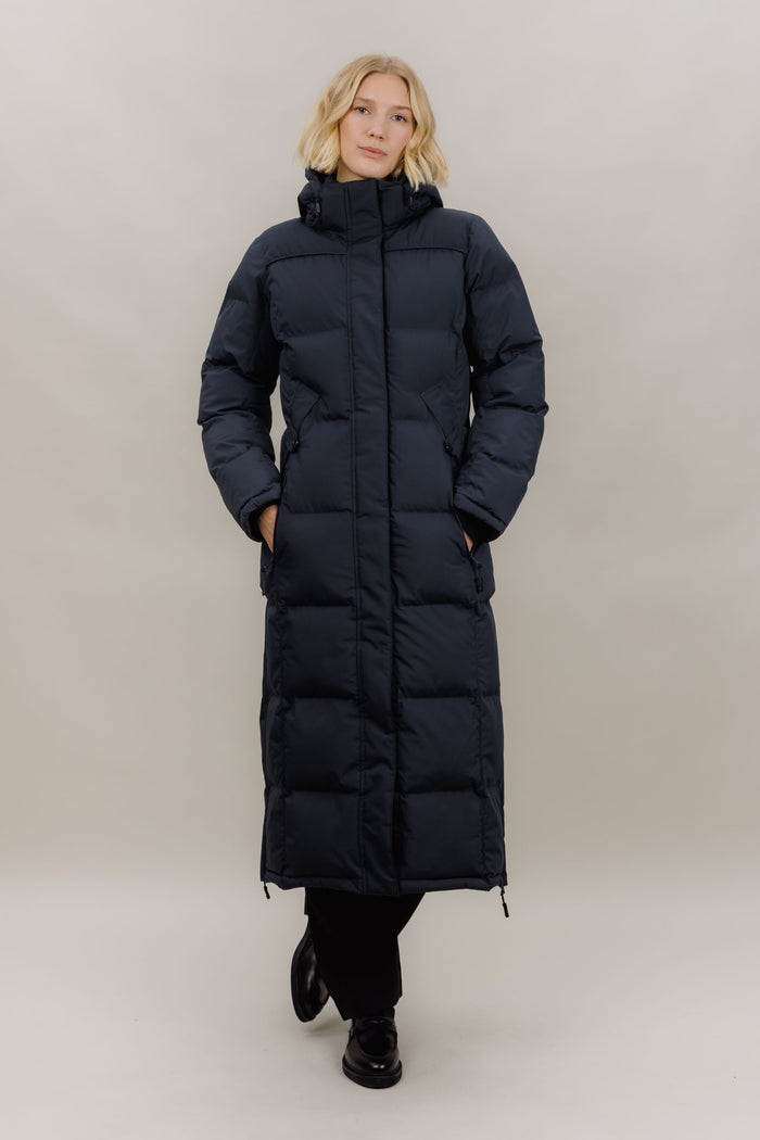 Urban Pioneers Female Liv Coat PARKA BLUE GRAPHITE