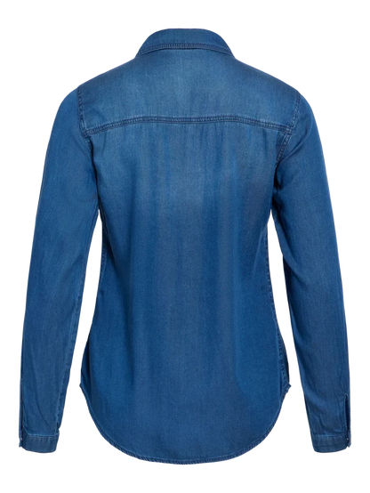 Luca Denim Shirt (Dark Wash)