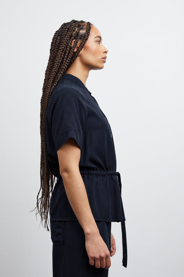 Luni Short Sleeve Shirt (Total Eclipse)