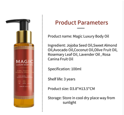 Luxurious Body Oil for Radiant Skin: Embrace Your Magic - RFE Marketing Ventures