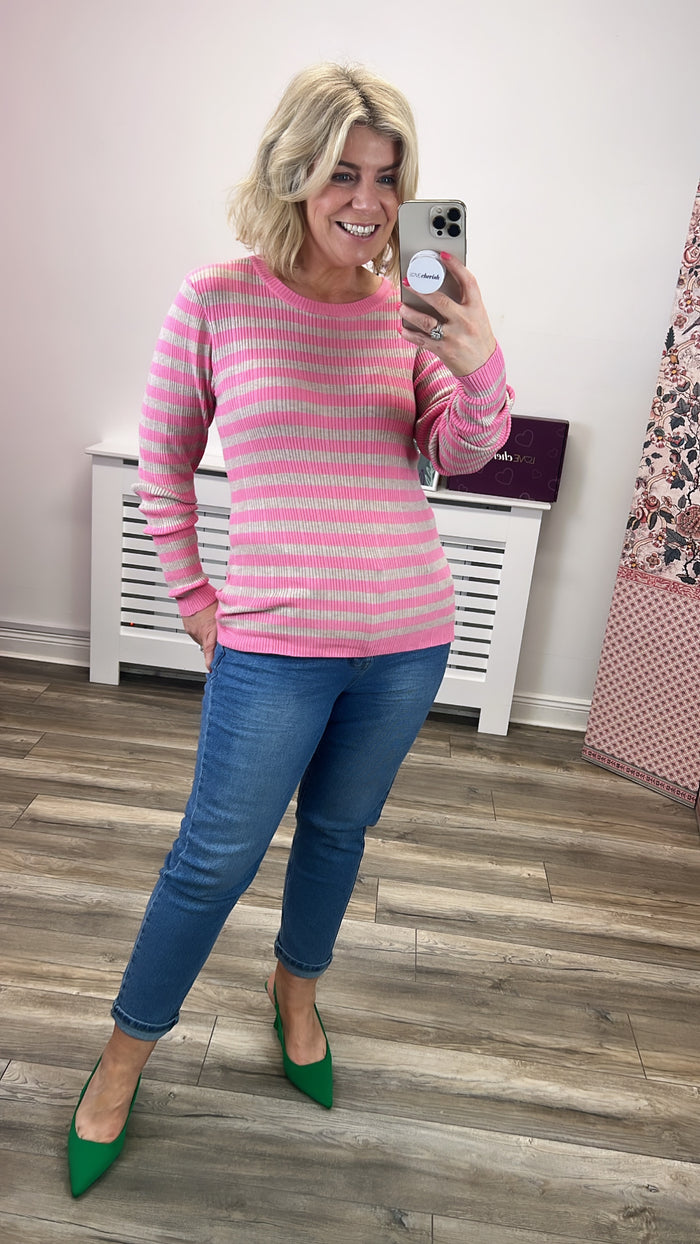 Mafa Long Sleeve Top (Chateau Rose)