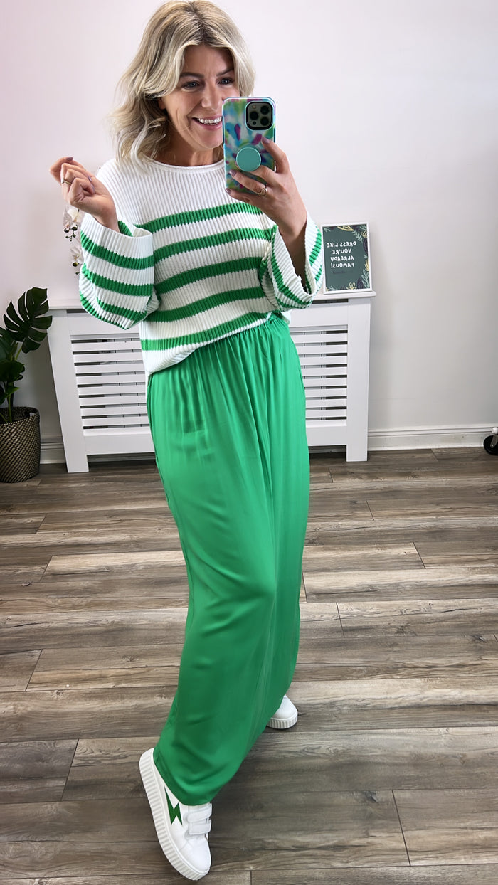Mani Long Skirt (Kelly Green)