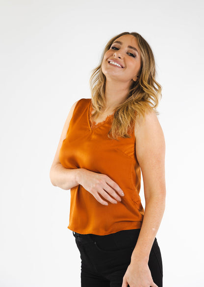 Maple Cami Top (Rust)