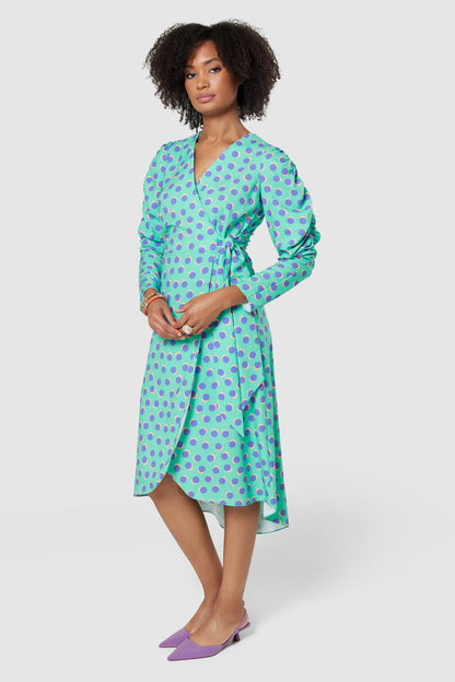 Margo Pencil Midi Dress (Mint)