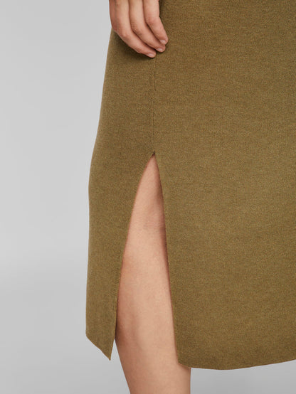 Marla Knit Dress (Gothic Olive/Melange)