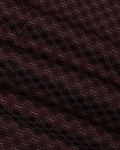 Maroon Printed Shirt - Cloud