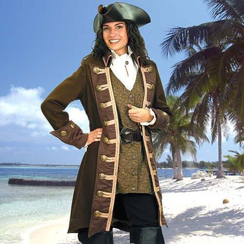 Mary Read Pirate Coat - Costumes and Collectibles