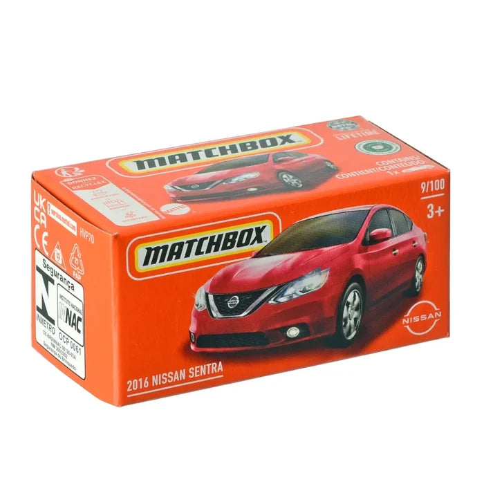 Matchbox Die-Cast Car Mainline Collection 100 1:64 Scale