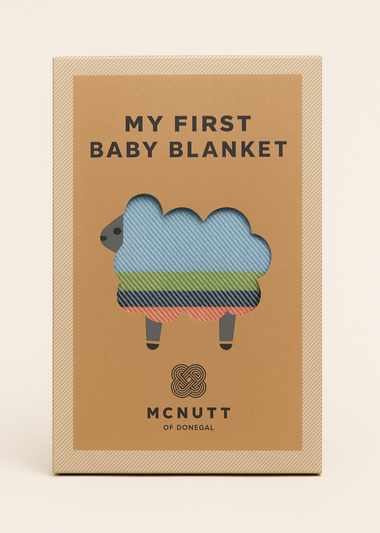 McNutt Baby Blanket | Pirate Blue