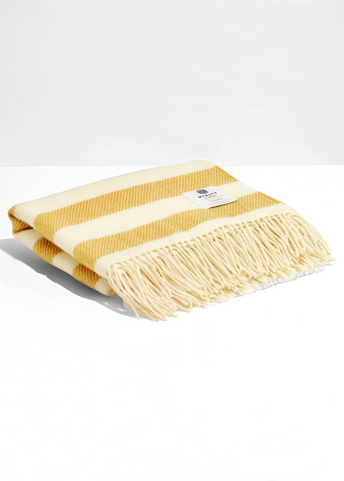 McNutt Mini Blanket | Playful Gold