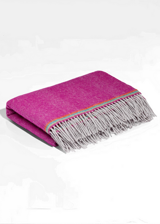 McNutt Mini Blanket | Rose Pink