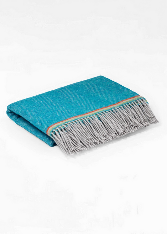 McNutt Mini Blanket | Sea Blue