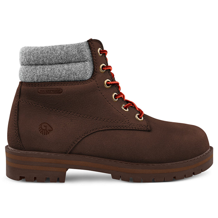 Giesswein Merino Leather Boot W - brun foncé 275