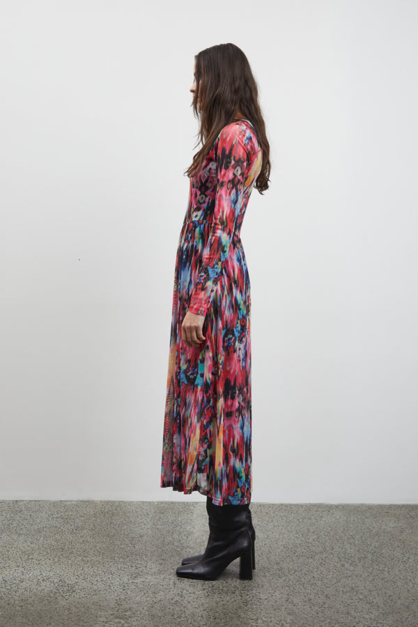 Metta Midi Dress (Bittersweet)