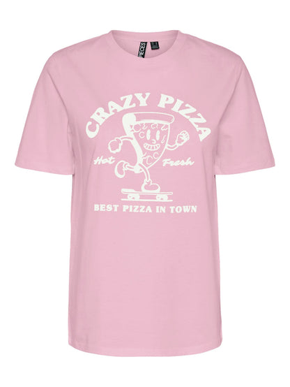 Mia T-Shirt (Fairytale Pink/White)