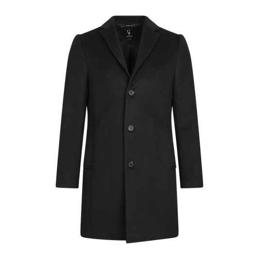Urban Pioneers Male Miles Wool Coat COAT BLACK