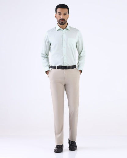 Mint Printed Shirt - Cube