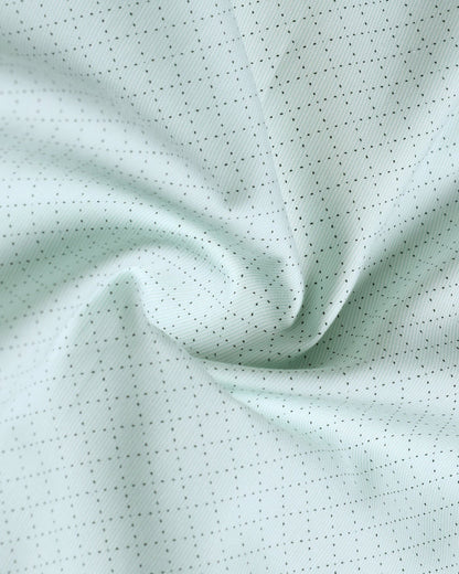 Mint Printed Shirt - Cube