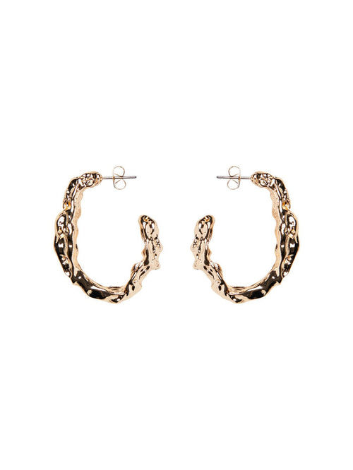 MIRIKKA HOOP EARRINGS (GOLD)