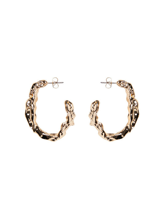 MIRIKKA HOOP EARRINGS (GOLD)