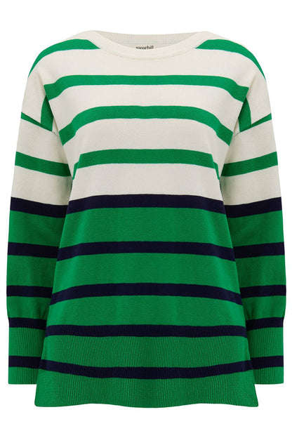 MOANA RELAXED JUMPER (GREEN)