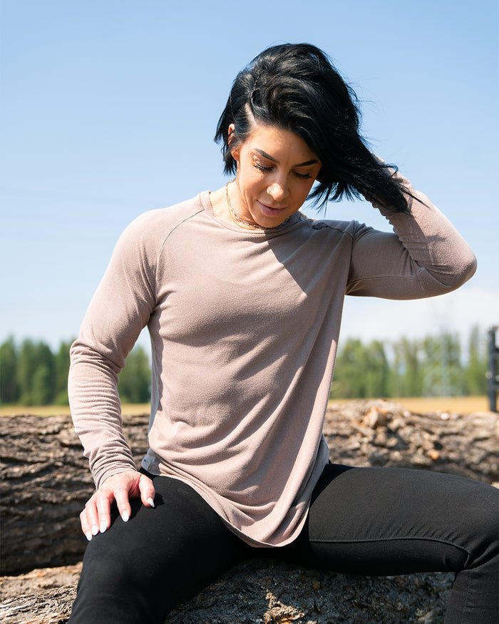 MOTO LONG SLEEVE - OLIVE