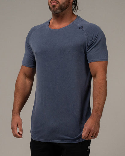 MOTO TEE - BLUE