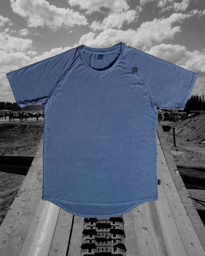 MOTO TEE - BLUE