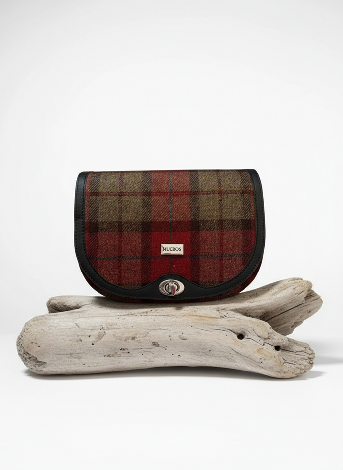 Mucros Erin Bag | Red Check