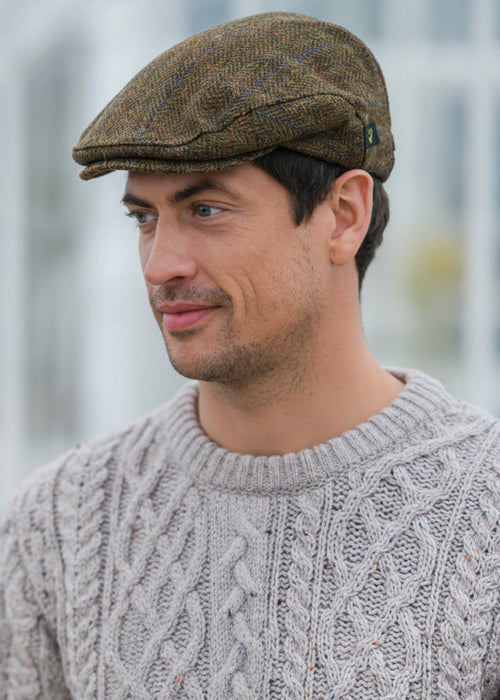 Mucros Trinity Cap | Premium Handwoven Wool Flat Cap
