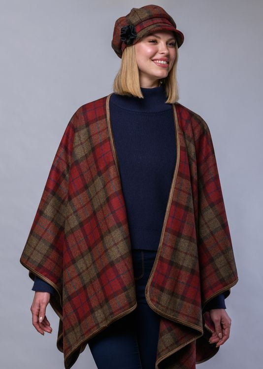 Mucros Wrap | Red Green Check