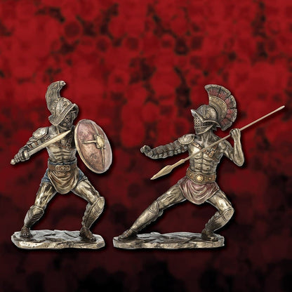 Murmillo Gladiator with Gladius Statue