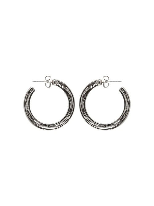 MYNT HOOP EARRINGS (SILVER)