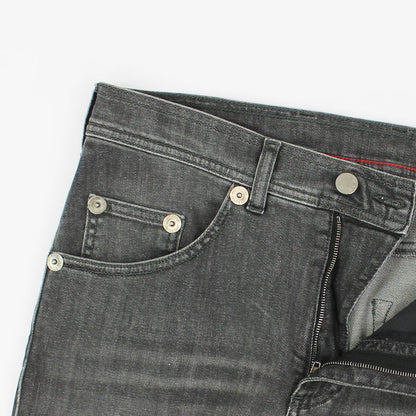 Neil Barrett - Soft Stretch Cotton Skinny Jeans in Grey - Nigel Clare